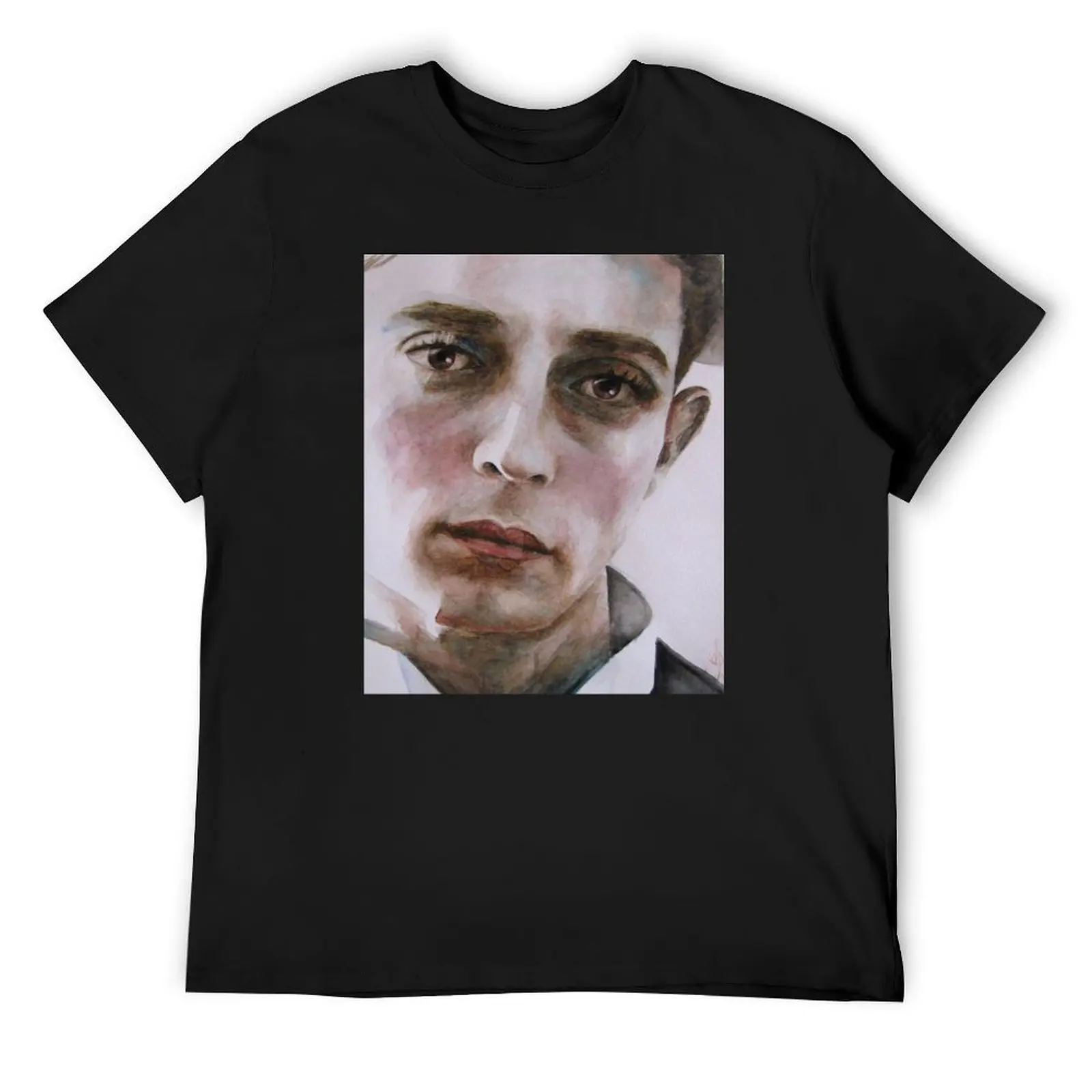 Buster Keaton Watercolor Daydreams T-Shirt boys animal print blanks fruit of the loom mens t shirts