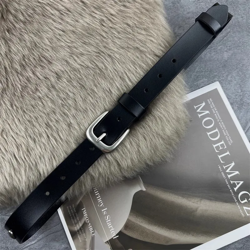 여성용 하트 리벳 정품 가죽 코르셋 여성 Cummerbund 코트 허리띠 드레스 Decration 좁은 벨트 J1389