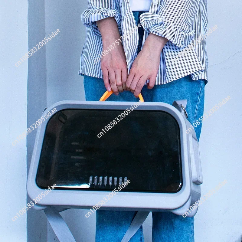 Cat Bag Out Portable Large-capacity Cat Space Capsule Cat Cage Pet Small Dog Dog Bag Car Ride Artifact