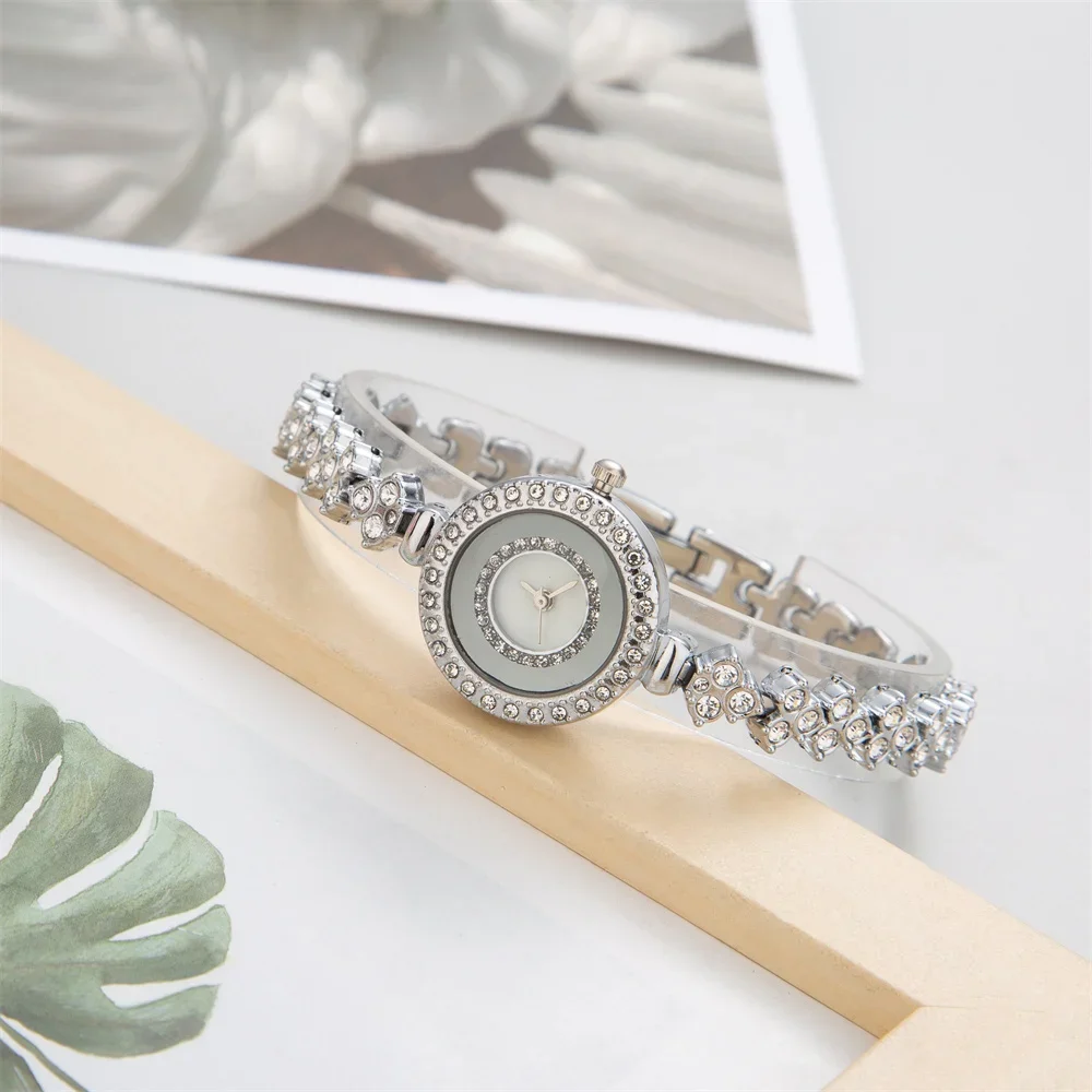 Новинка 2023, роскошные часы-браслет reloj mujer для женщин, высококачественные часы с бриллиантами, модные кварцевые женские наручные часы