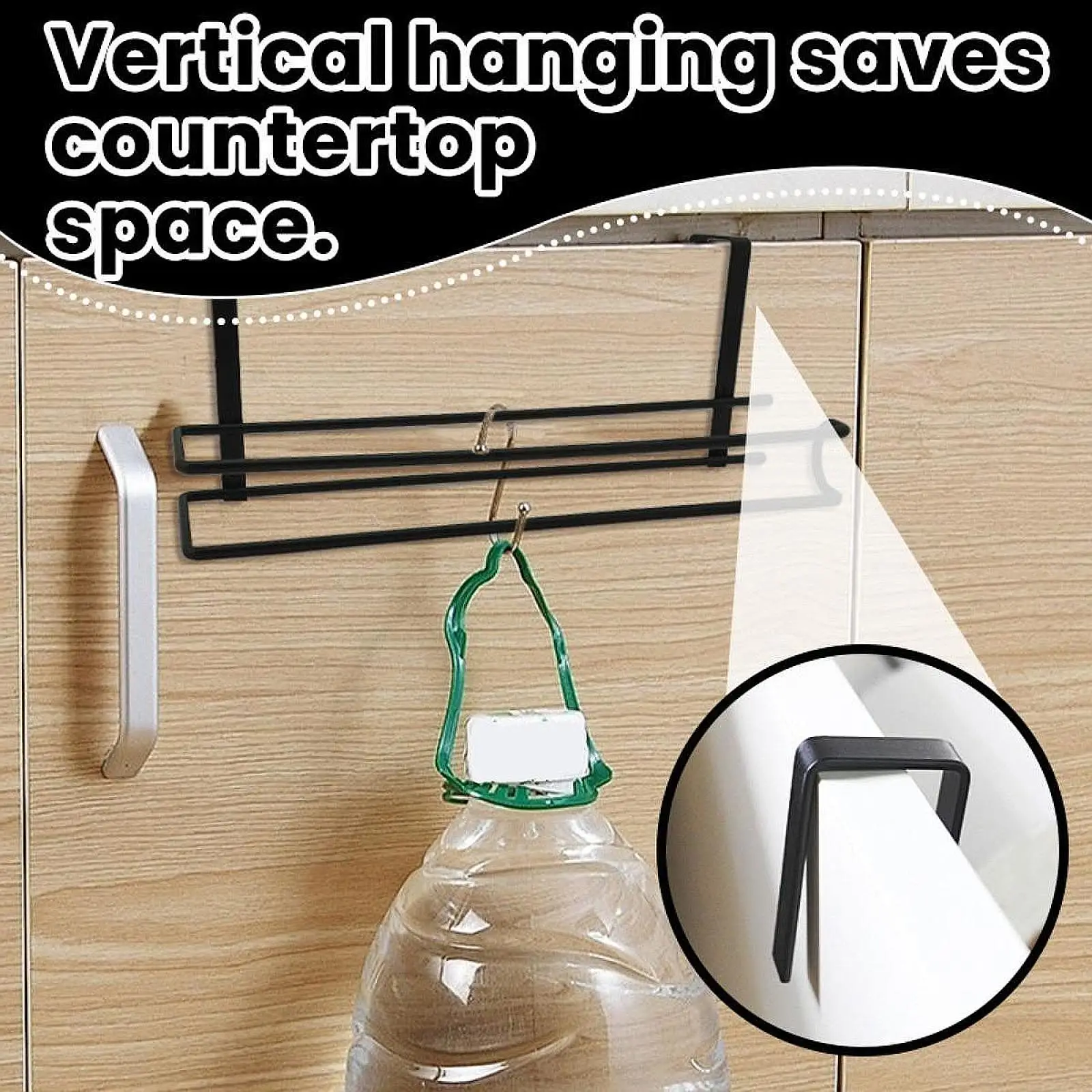 

Cabinet Paper Towel Holder Cabinet Towel Bar for Hotel Restaurant Apartment