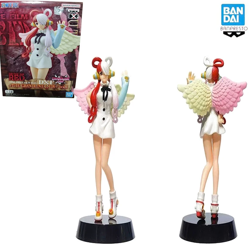 

Оригинальная цельная аниме-фигурка Bandai DXF RED Uta Singing Girl, экшн-фигурка, коллекционные украшения, модель игрушки для детей, подарок