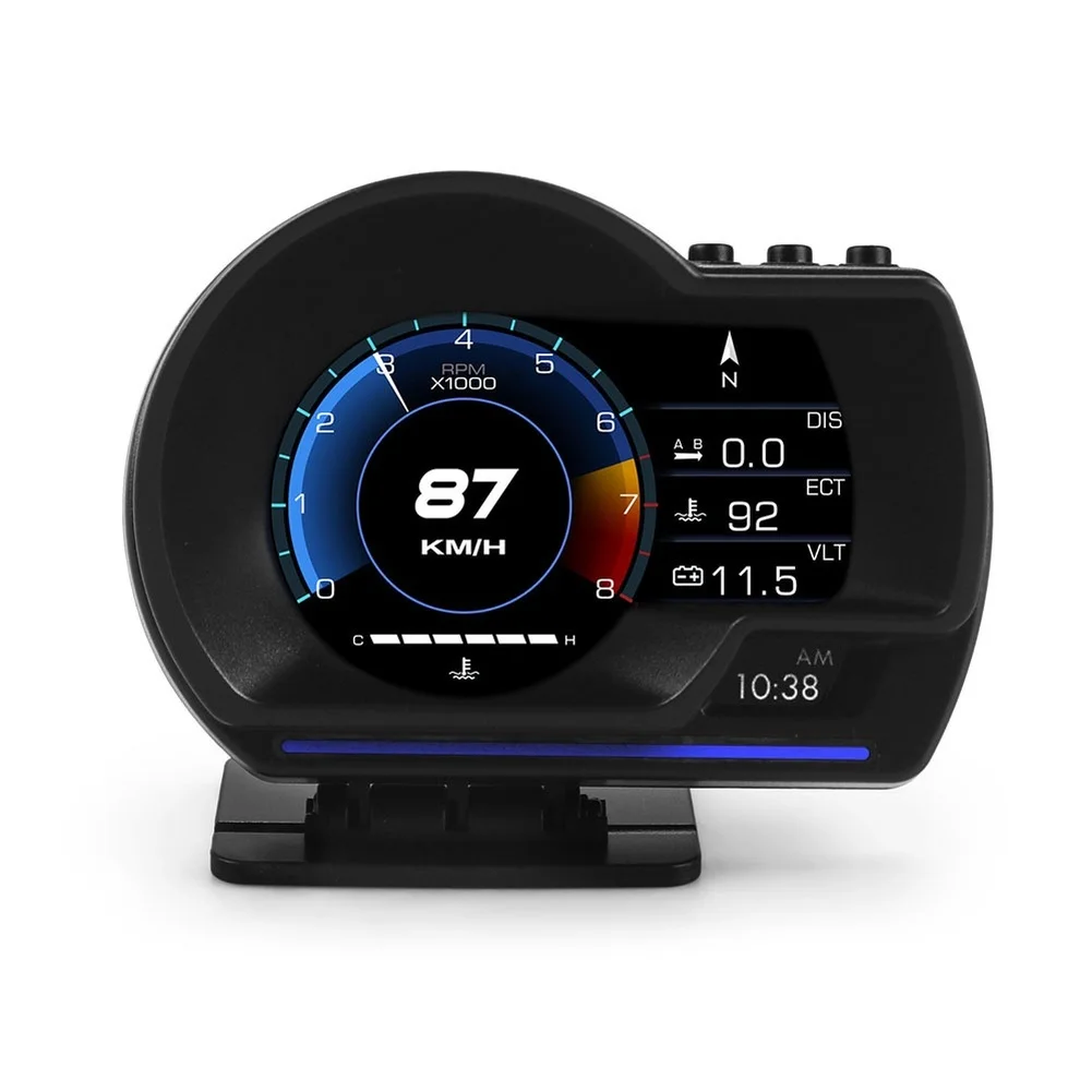 Vehicle Diagnostic Tool Car RPM Monitor Real-time Engine Data Coolant Temperature Tracking For Engine Performance Analysis