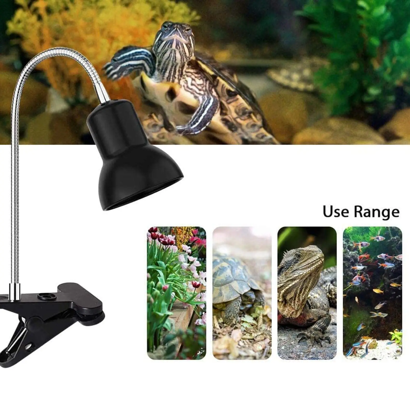 ABHU 25W UVB Bulb UVA Light Halogen Basking Bulb Reptilian Lamp Lizard Lamp E27 Lamp Spot Lamp Full Spectrum Sun Lamp