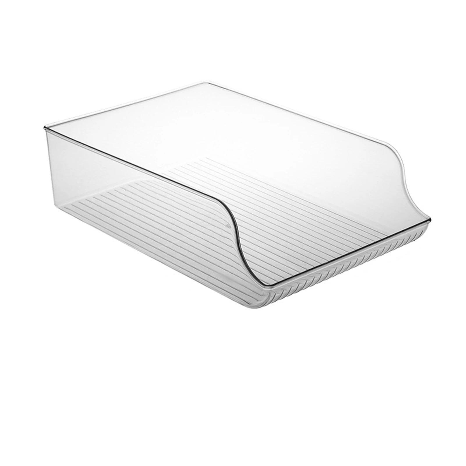 Household Refrigerator Storage Box Drawer Type Easy Viewing Transparent Contain Bin Suitable For Storing Vegetable Eggs In