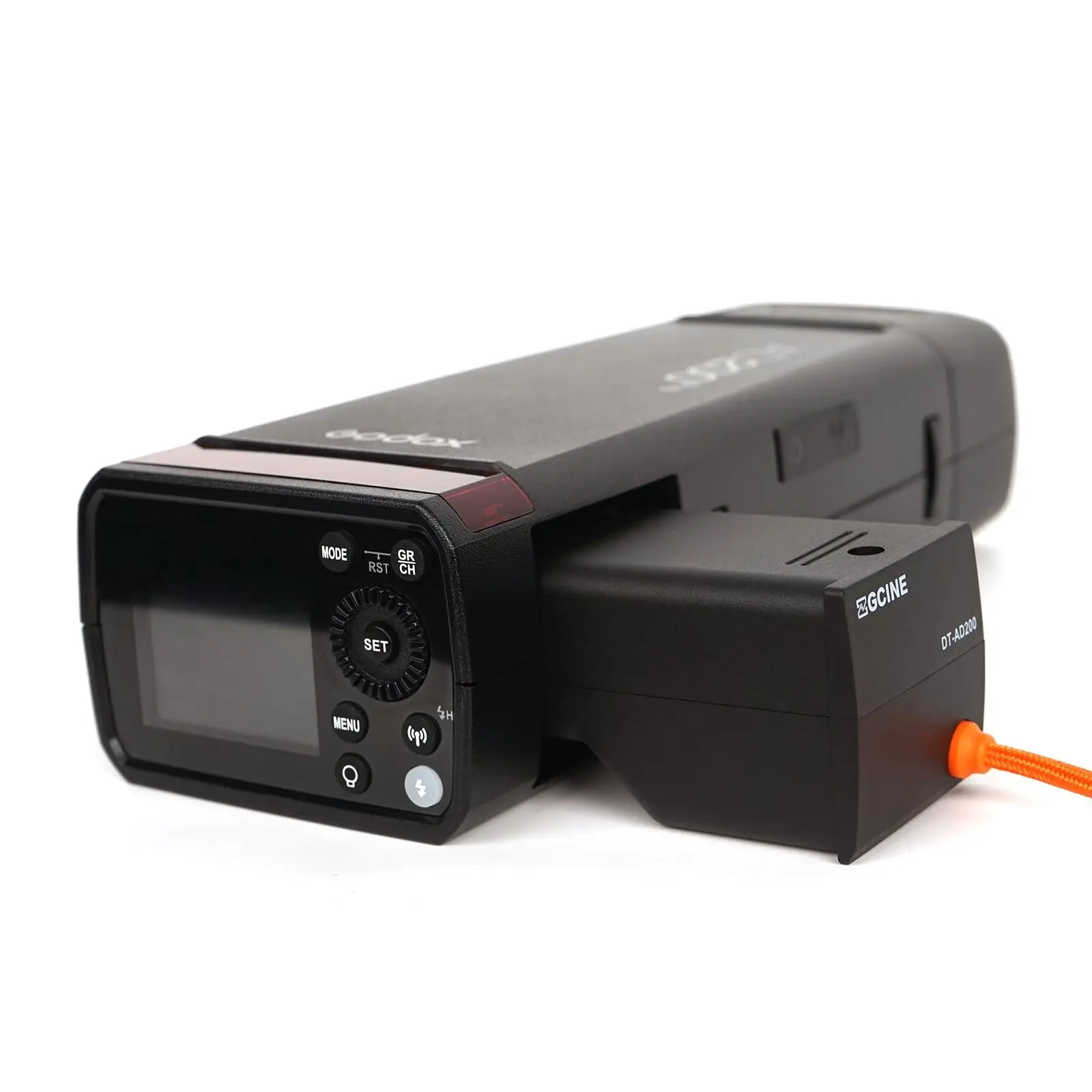 ZGCINE DT-AD200 batería simulada de DT-AD200, accesorio para Godox AD200 PRO II/AD200/AD200 Pro/AD300 Pro/ -Longitud: 23,5 pulgadas