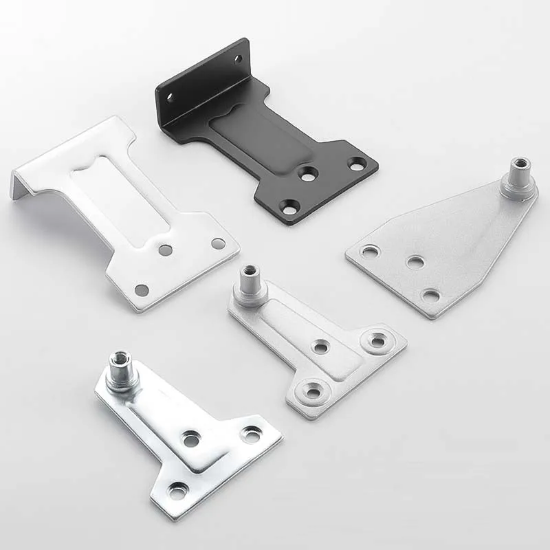 Door Closer Accessories Parallel Installa Plate Auxiliary Door Closer Corner Code Fixed Fireproof Door Reverse Installation Plat