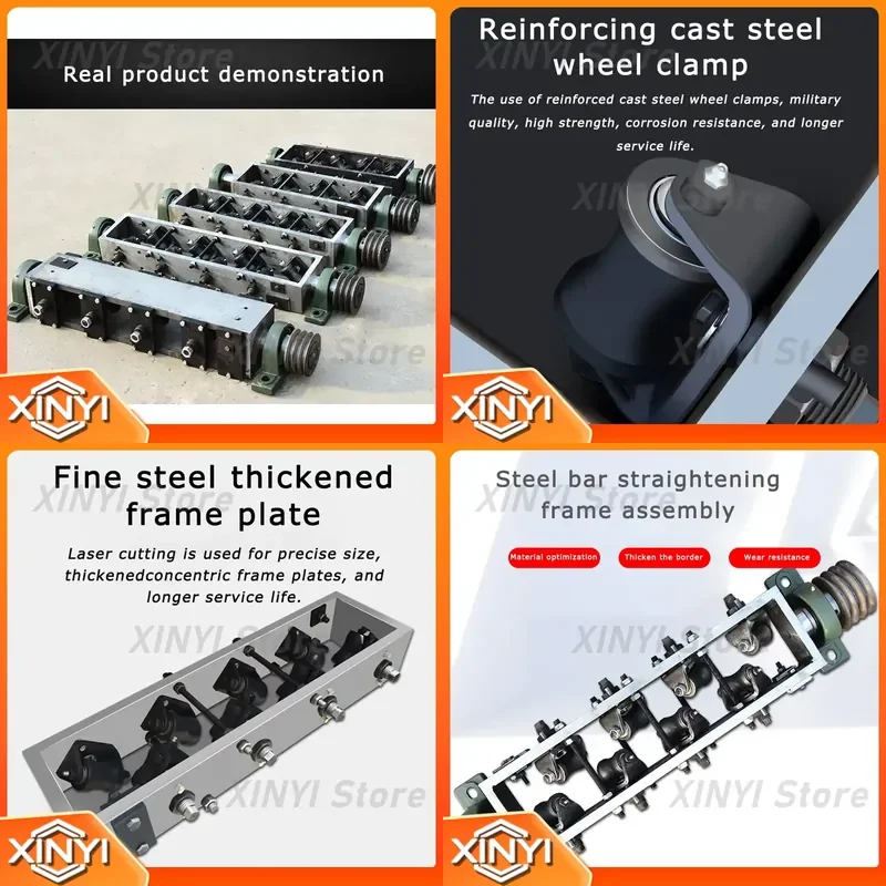 Steel Bar Straightening Machine Eight Wheel Straightening Frame 6-8 Straightening Frame Accessories