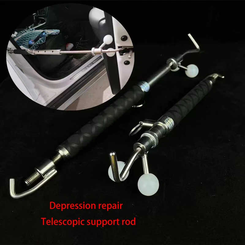 Automobiles Metal Dent Repair Auxiliary Tools Puller Hook Rod Hand Tool Car Engine Hood Lifting Rod Stretching