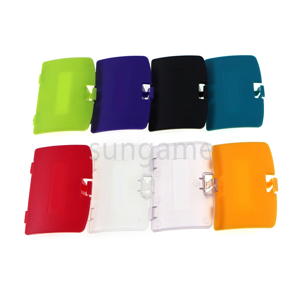 100pcs For Gameboy Color for GBC Battery Cover Lid Door Replacement Back Case