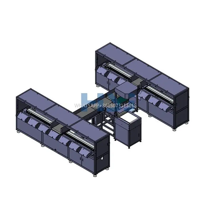 Macchina di smistamento adatta per il smistamento di pacchi di magazzino logistico, pesatura e scansione espressa, attrezzature di smistamento automatico