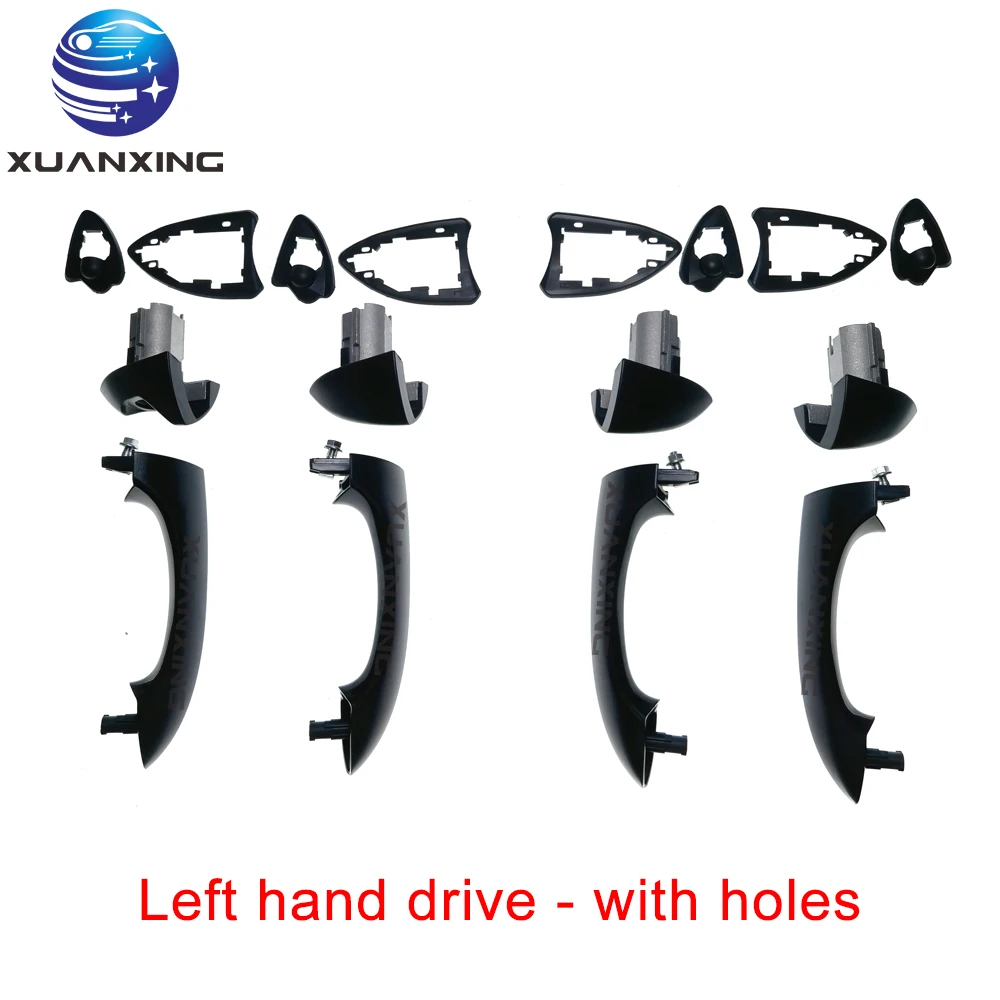 1SET for BMW E53 X5 Outside on All Sides Door Handles for BMW E53 X5 51218243617 51218243621 51218243625 51218243618 51218243626