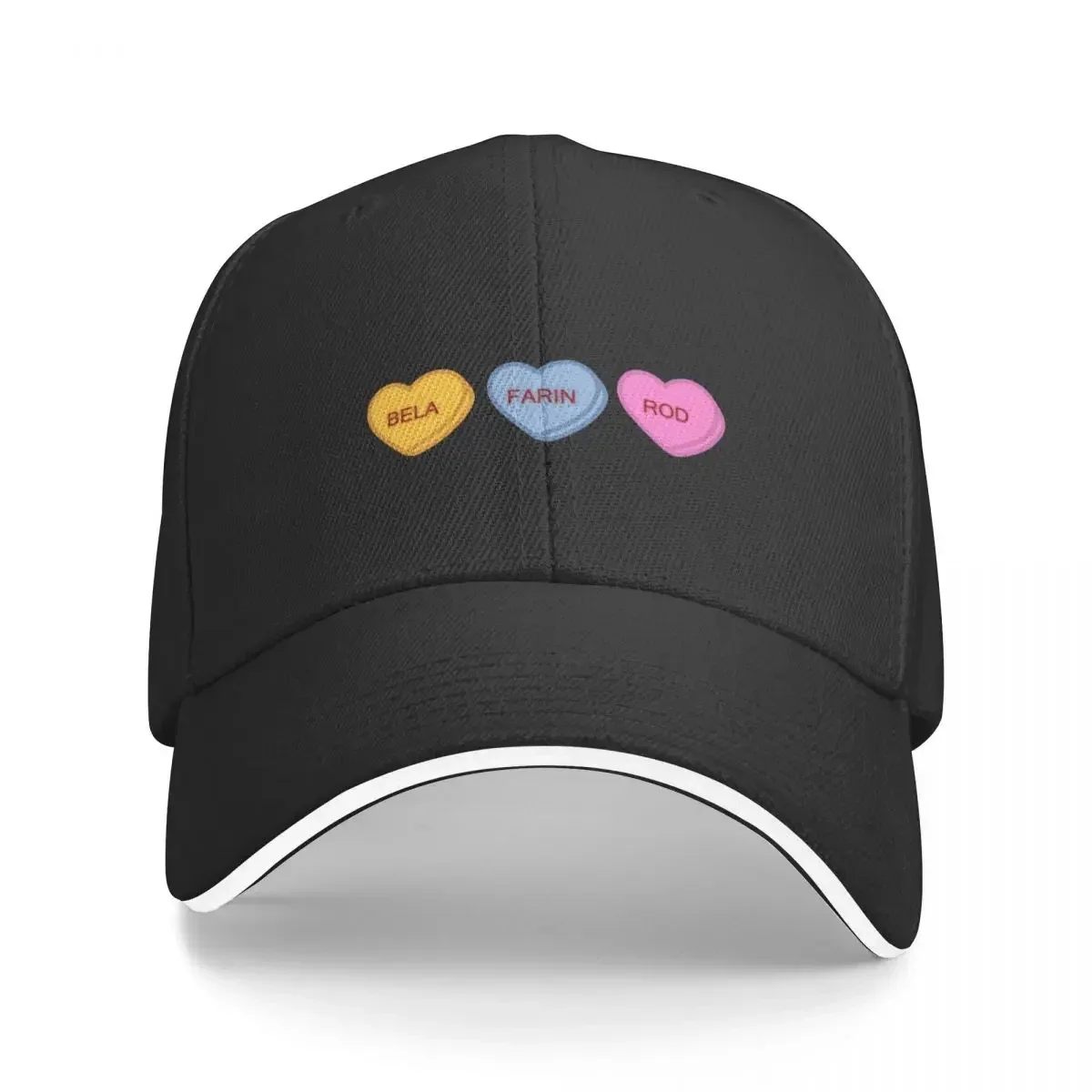 

BelaFarinRod die Arzte Hearts Baseball Cap Hood men's big size hat fishing caps man Winter hat Golf Women Men's