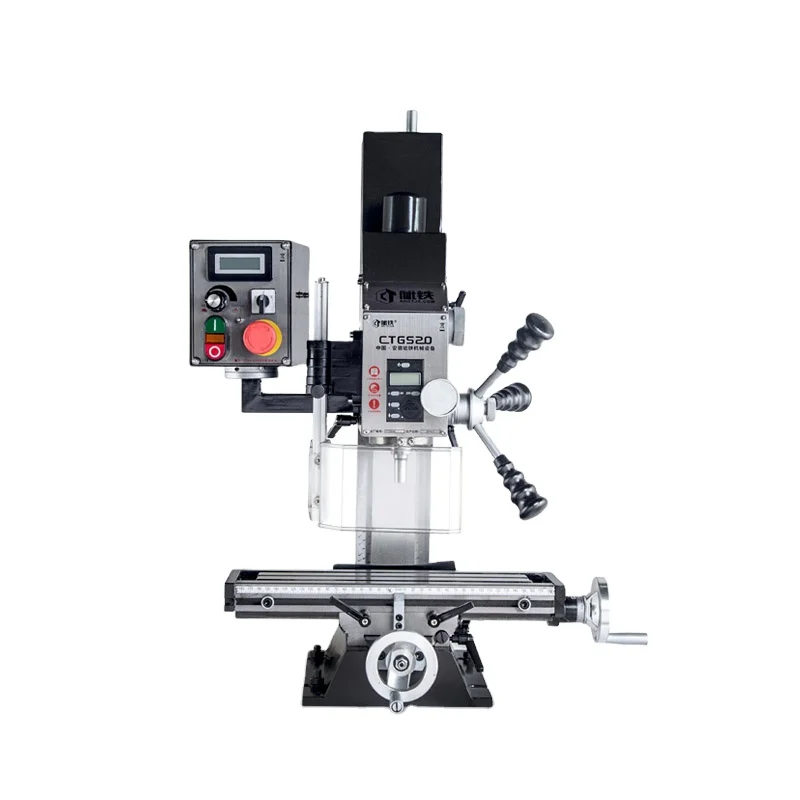 

For Vertical Drill Press Drilling And Milling Machine With Stepless Variable Speed Function CTGS20