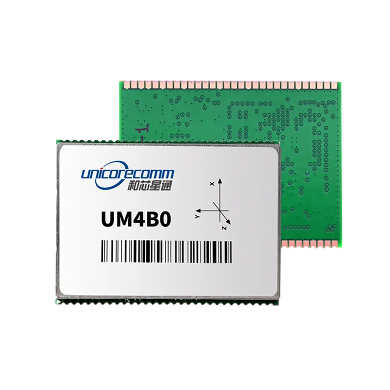 

Unicorecomm UM4B0 high precision RTK GNSS module Nebulas-II SoC GPS L1/L2/L5 GLONASS L1/L2 Galileo E1/E5a/E5b QZSS L1/L2/L5