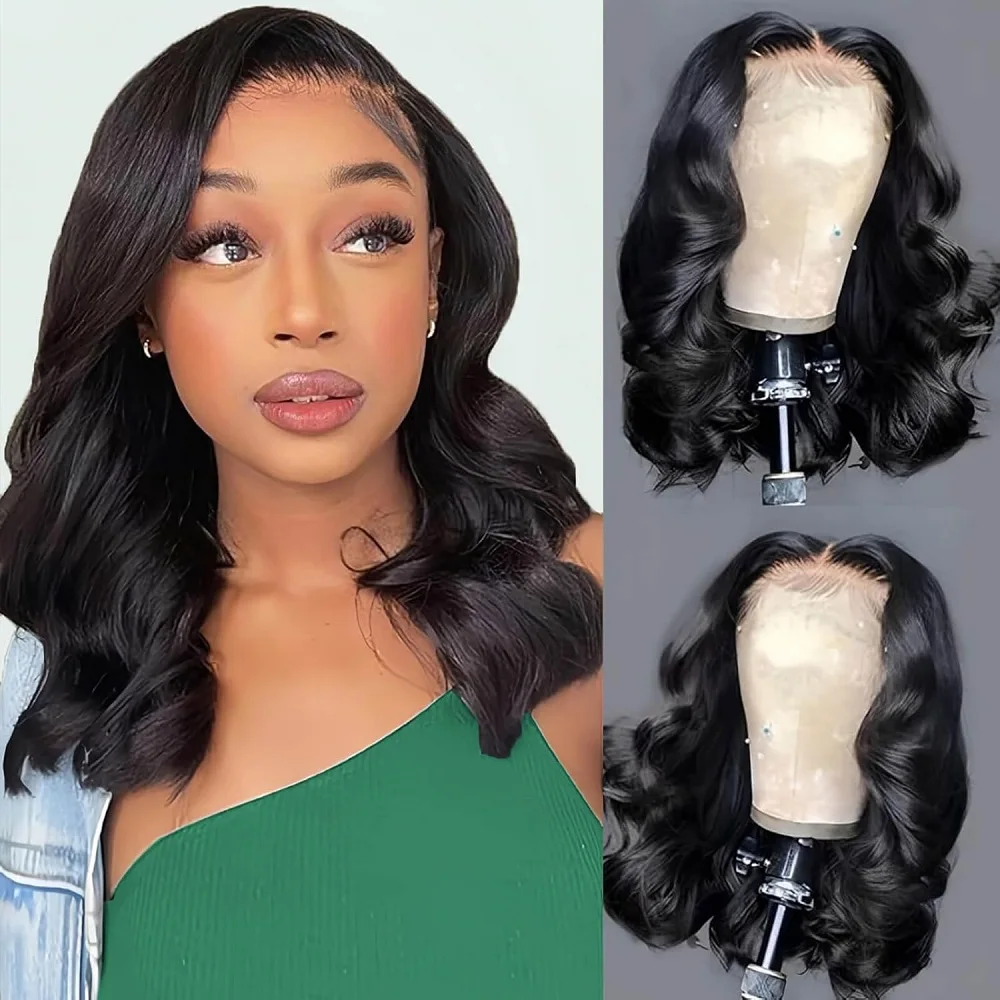 

Body Wave Lace Front Wigs Human Hair 200% Density Body Wave 13x1 HD Lace Frontal Wigs Human Hair Brazilian Remy Human Hair Wig