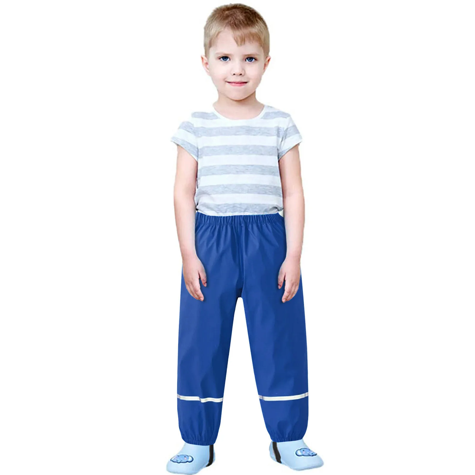 New Waterproof Child Pants Toddler Kids Boys Girls Rain Pants Windproof Mud Trousers Kids Clothes Meisje Broek Штаны Для Девочек