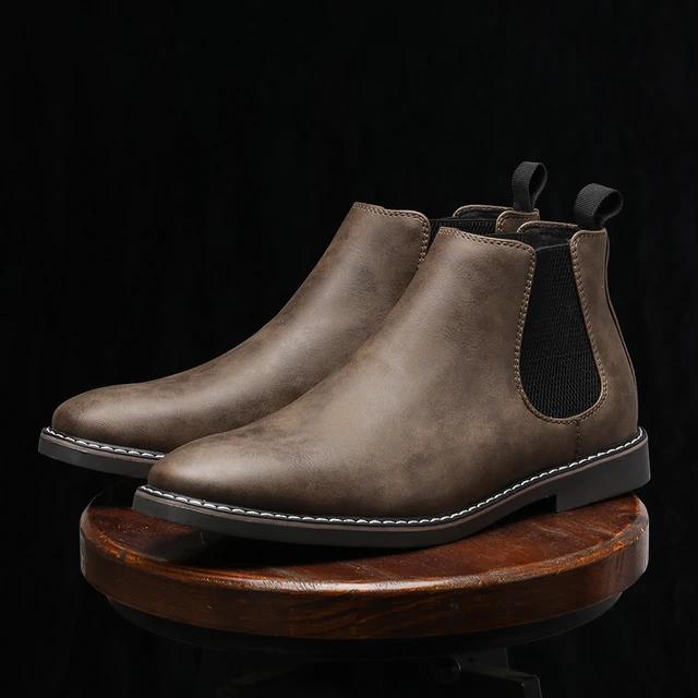 40 ~ 46 Męskie buty Chelsea Marka Retro Wygodne modne męskie buty