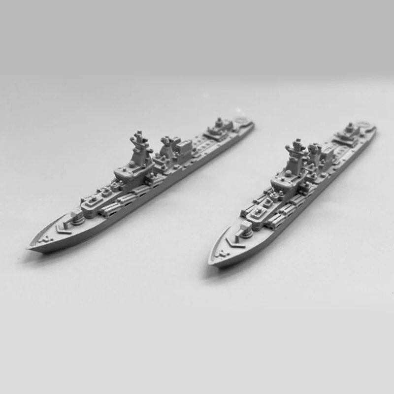 

2PCS 3D Printed Russian Moskva Cruiser Warship Model 1/2000 Scale Waterline Version Naval Ship Kit for Diorama Display Accessory