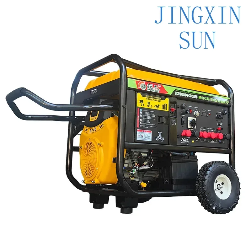 Light and small portable 2-20kW dual voltage equal power  generator