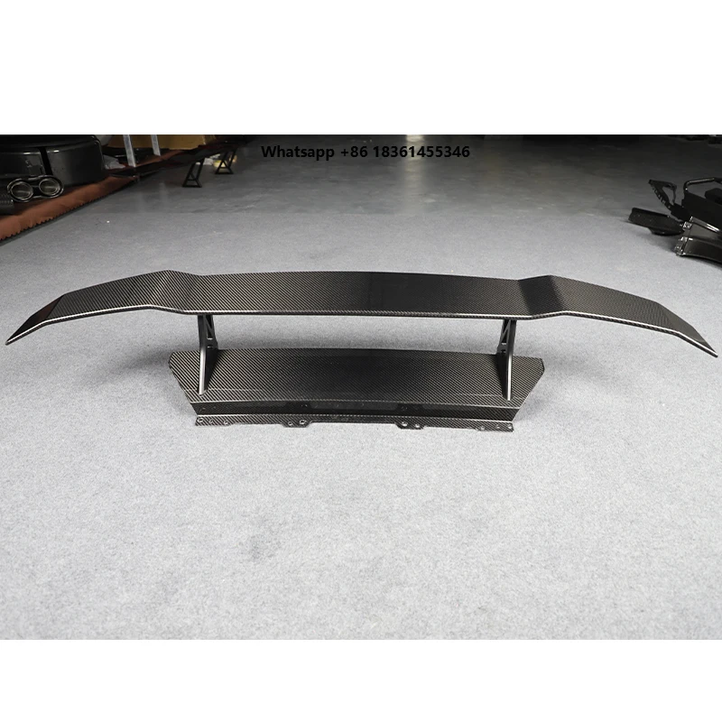 

2014-2019 Single Carbon Fiber Replacement Rear Spoiler Fixed Rear Wing for Huracan LP580/610