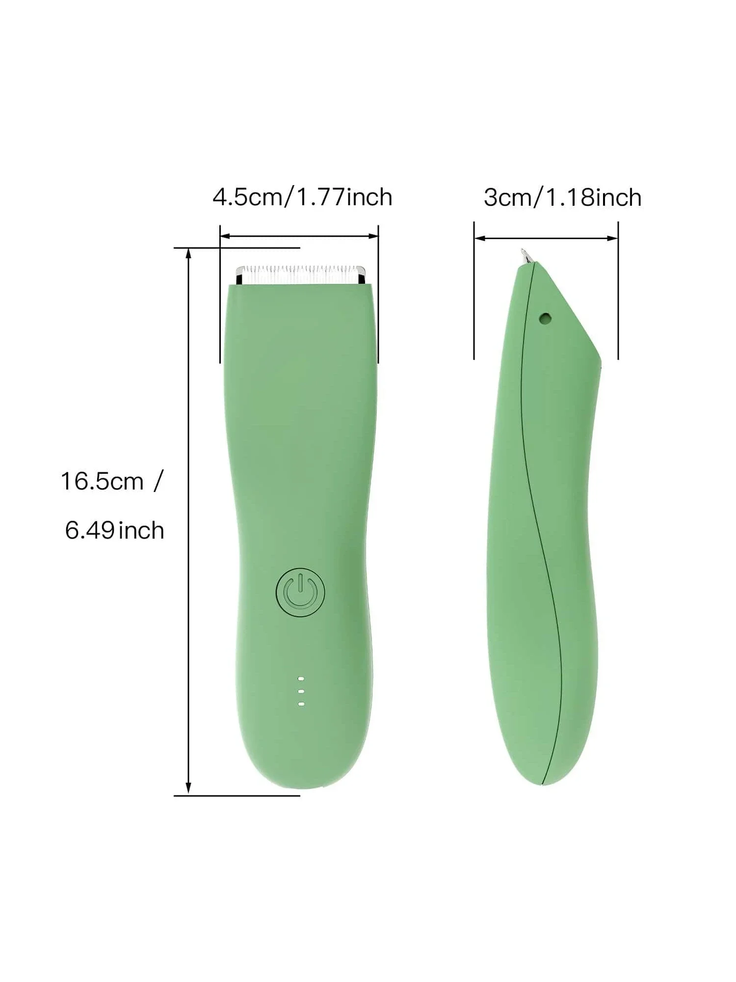 Professional Groin & Body Manscape Trimmer สําหรับชาย,เครื่องโกนหนวดเปลี่ยนใบมีดเซรามิค Groomer,Pubic Grooming Clipper ชาย F