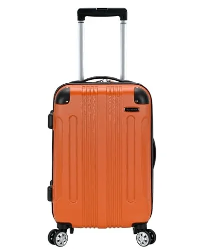 

ROCKLAND LONDON HARDSIDE SPINNER WHEEL LUGGAGE,CARRY-ON 20-INCH - ORANGE