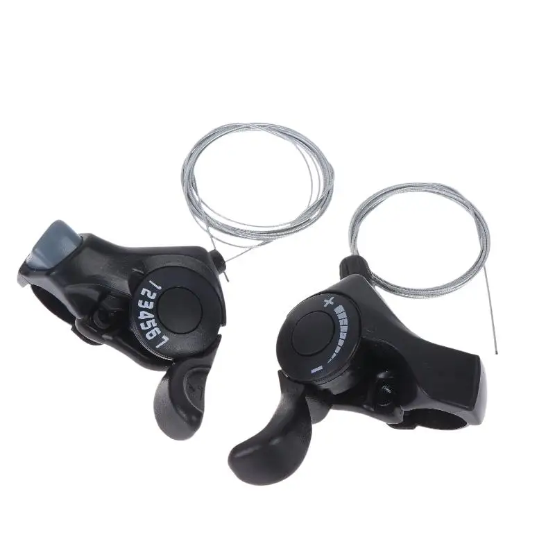 3/7-Gang-Handschalthebel, geteilter Finger, drehbarer Ergonomie-Fahrrad-Schalthebel für Mountainbikes, Ersatzteile – Detail 11