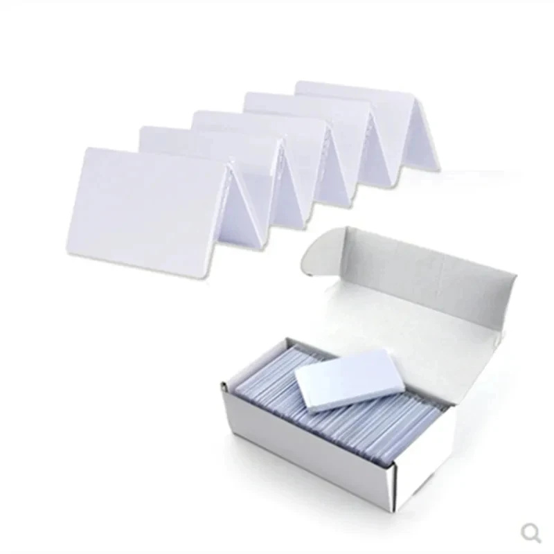 10pcs ntag216 nfc 13,56 mhz rfid smart dünne weiße tag karte für alle nfc handys schneller versand