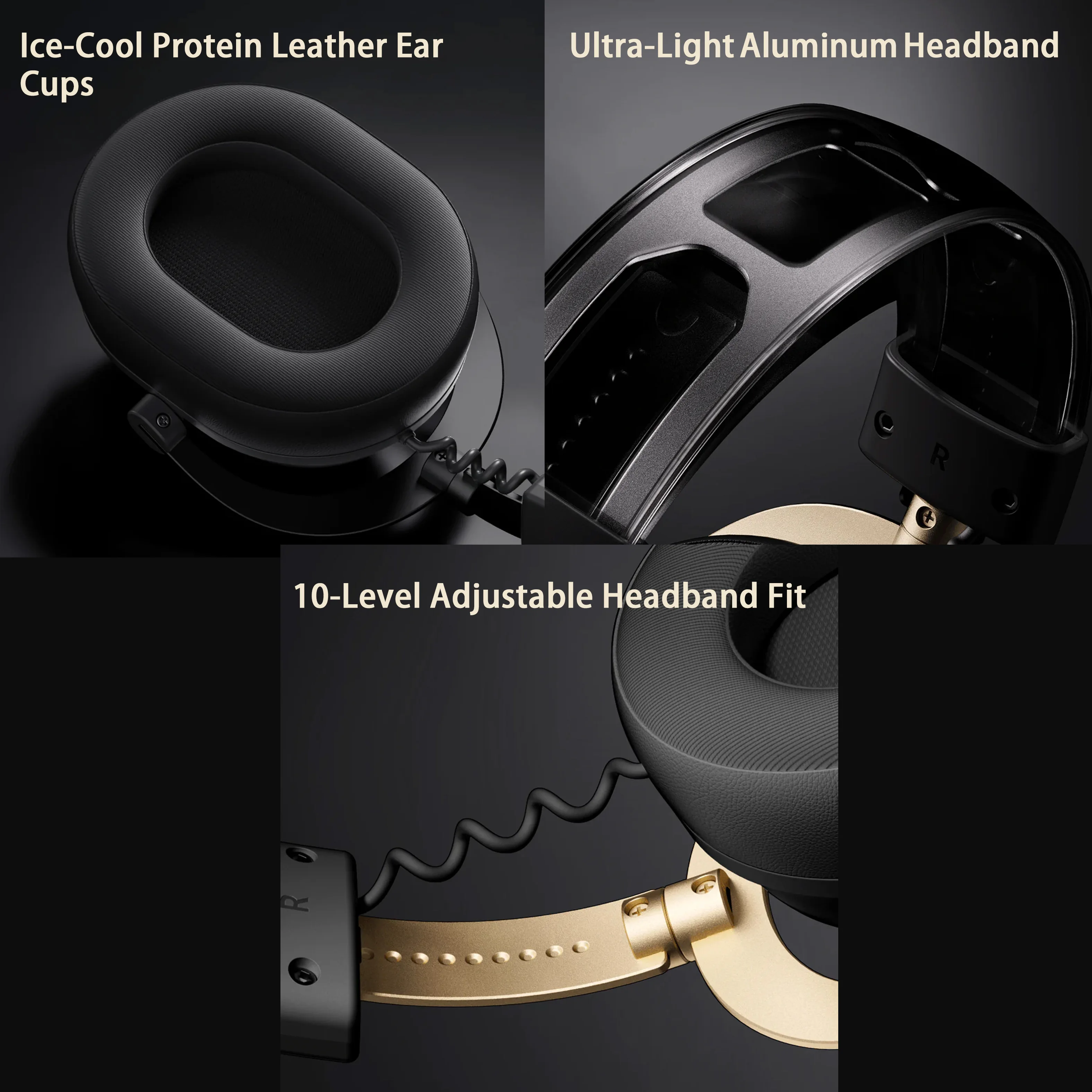 

MCHOSE V9 Turbo+ Magnetic Wireless Gaming Headset 7.1 Surround Sound 90° Swivel Ear Cups 60mm Low Latency RGB Magnetic Charging