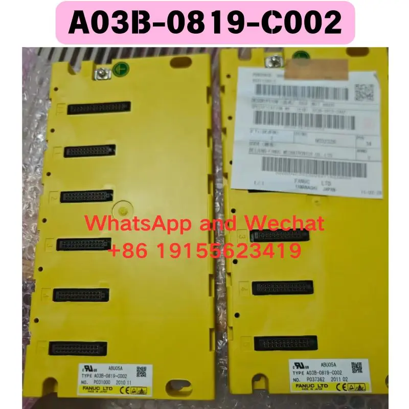Used A03B-0819-C002 Base module Functional test OK Quick delivery Please contact the merchant