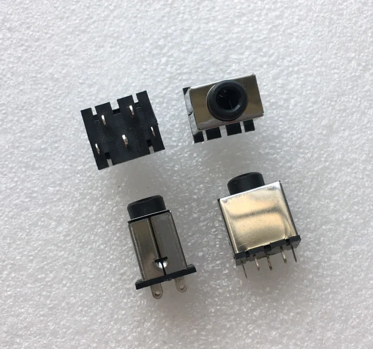 For 3.5MM headphone jack 5P vertical, headphone audio socket, interface, copper case, connector