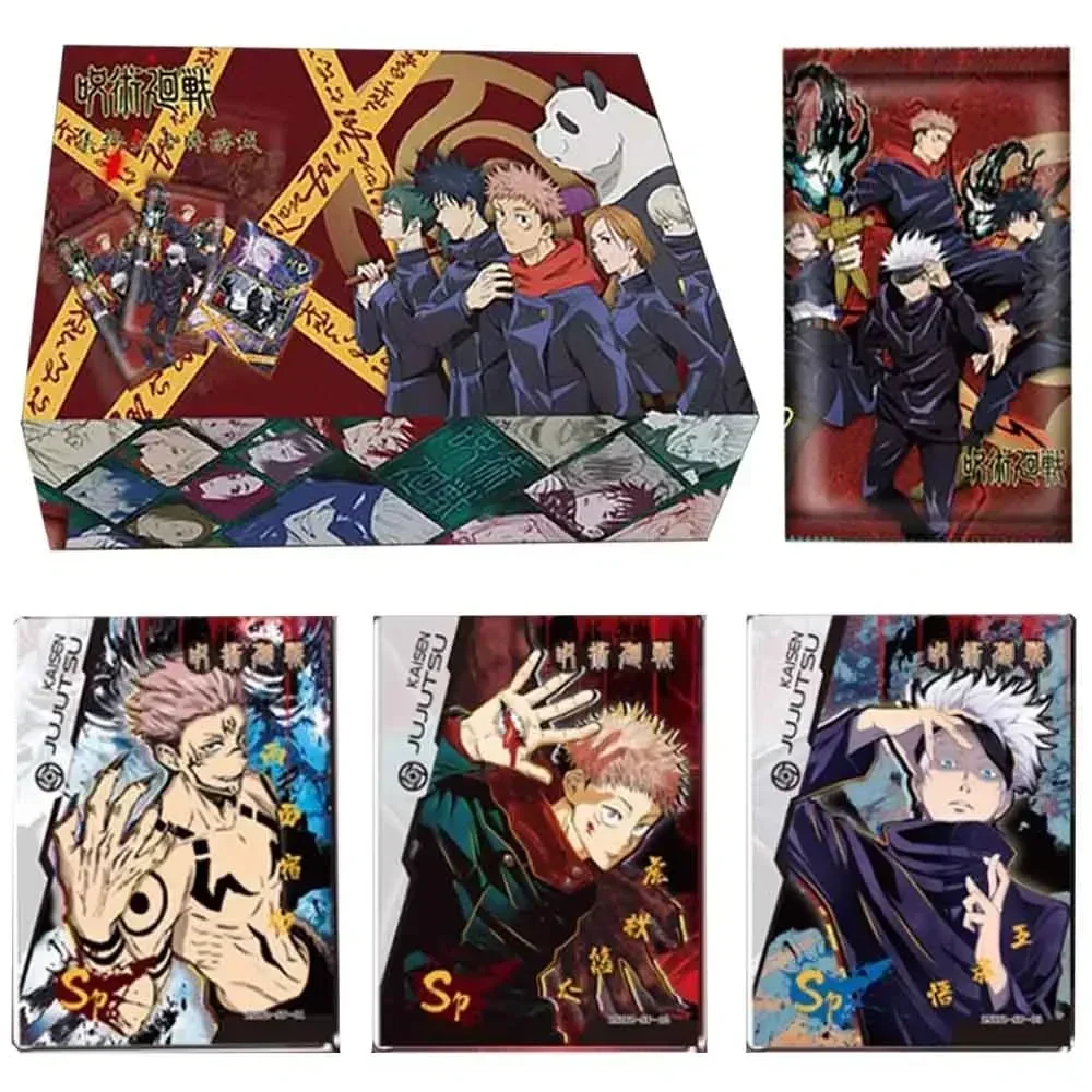 

Jujutsu Kaisen Card Advanced Chapter Rare Metal Cards Grade Quicksand Cards Gojo Satoru Fushiguro Megumi Collection Cards