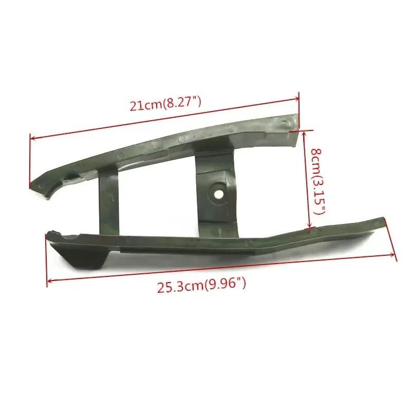 Motorcycle Chain Guide Slider Cover Swingarm Protective Fit for Yamaha TT-R250 1999-2006 TT250R TTR250 1993-2004