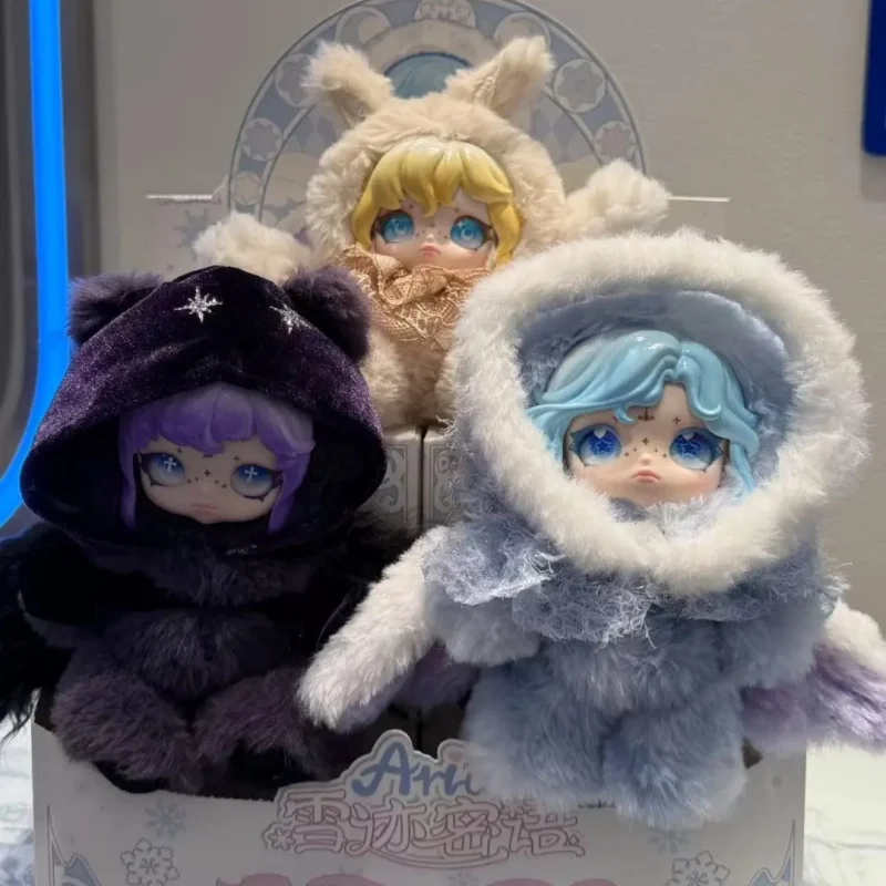 

Оригинальная слепая коробка Dumia Snow Trace Whisper Aria Series Mystery Box, мягкая силиконовая кукла, фигурка, кулон, игрушка-сюрприз, подарок