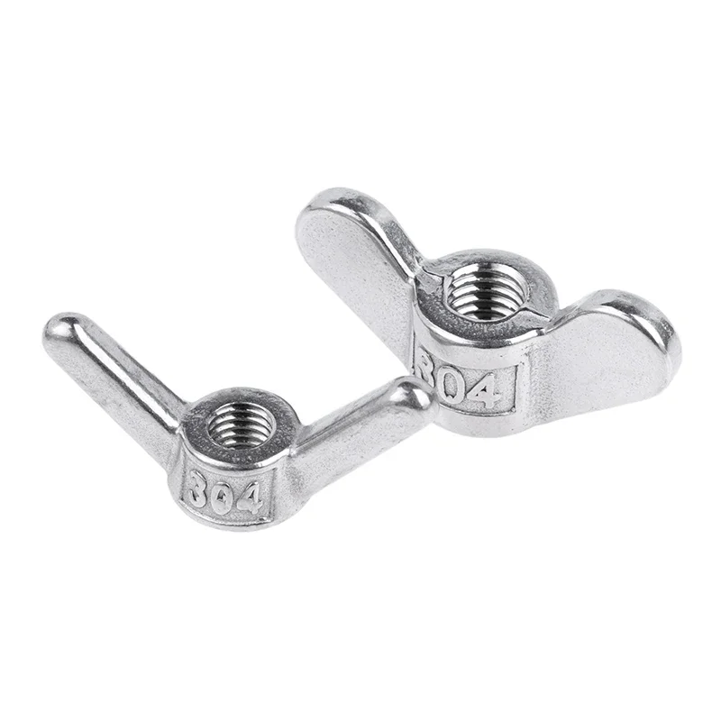 304 A2 Stainless Steel Special-shaped Hand Screw Nut Butterfly Wing Nuts Claw Nut M4 M5 M6 M8 M10 M12 M14 M16 M18 M20 M24