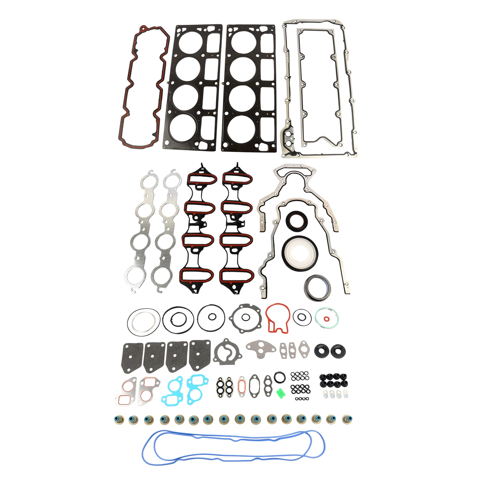 AP02 New Head Gasket Set 02-11 For Chevrolet GMC Hummer Isuzu Saab Buick Cadillac 5.3L 4.8L V8 OHV MLS