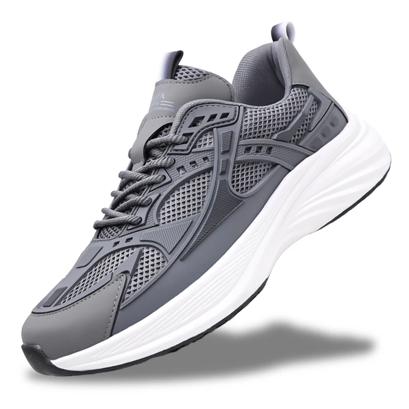 

Men's casual sports shoes, lightweight shock-absorbing running shoes, breathable mesh fashion shoes, unisex outdoor hiking shoes