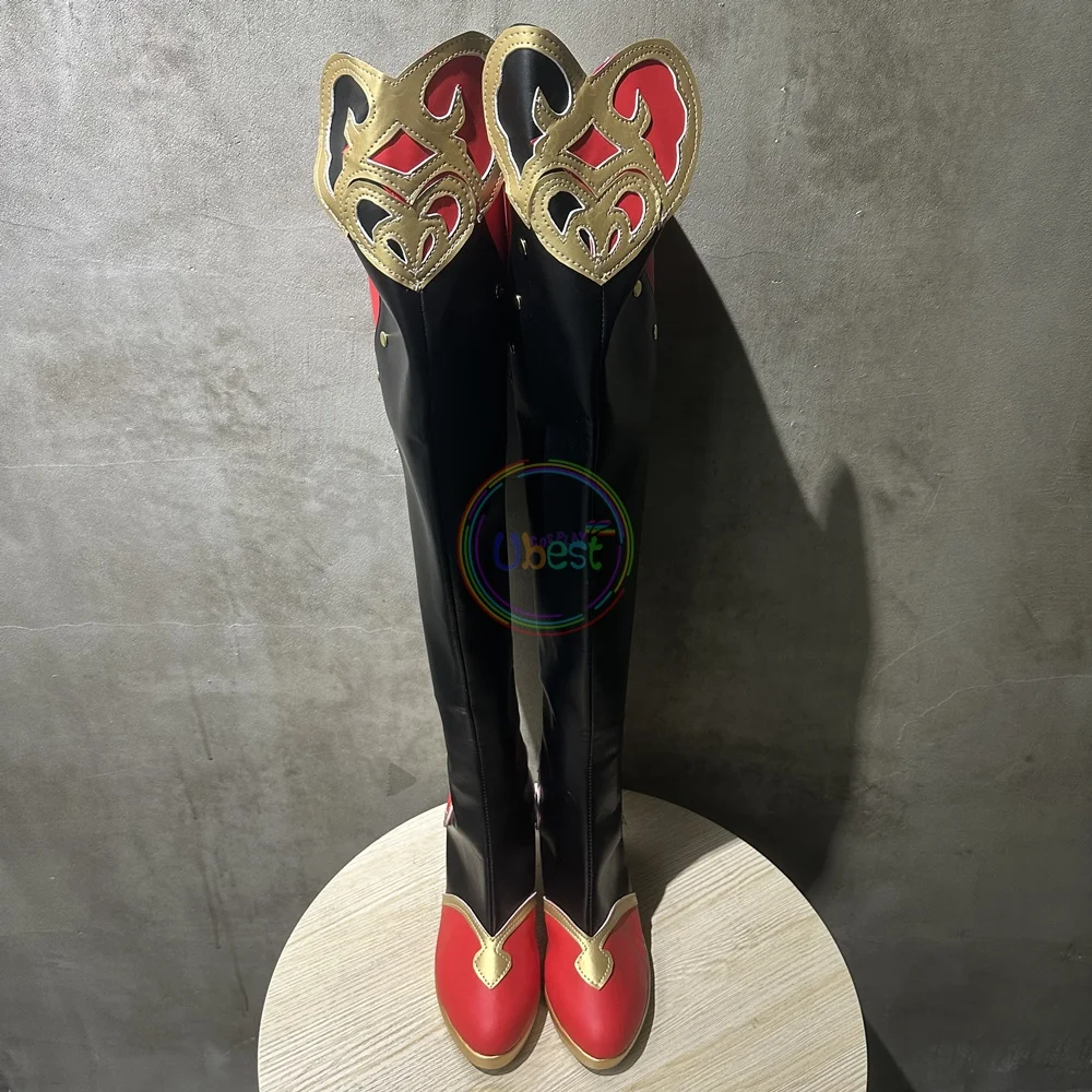 Twisted Wonderland Riddle Rosehearts Schuhe Cosplay Herren Stiefel