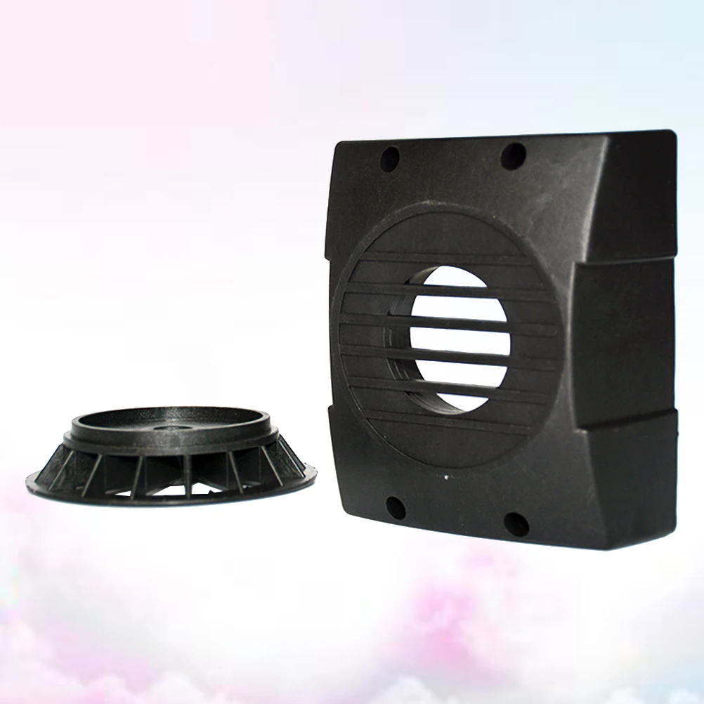 

2Pcs Air-Cooled Spindle Motor Back Cover Compact Size High Precision Long Life Engraving Machine Fan Case 6kw Low Noise