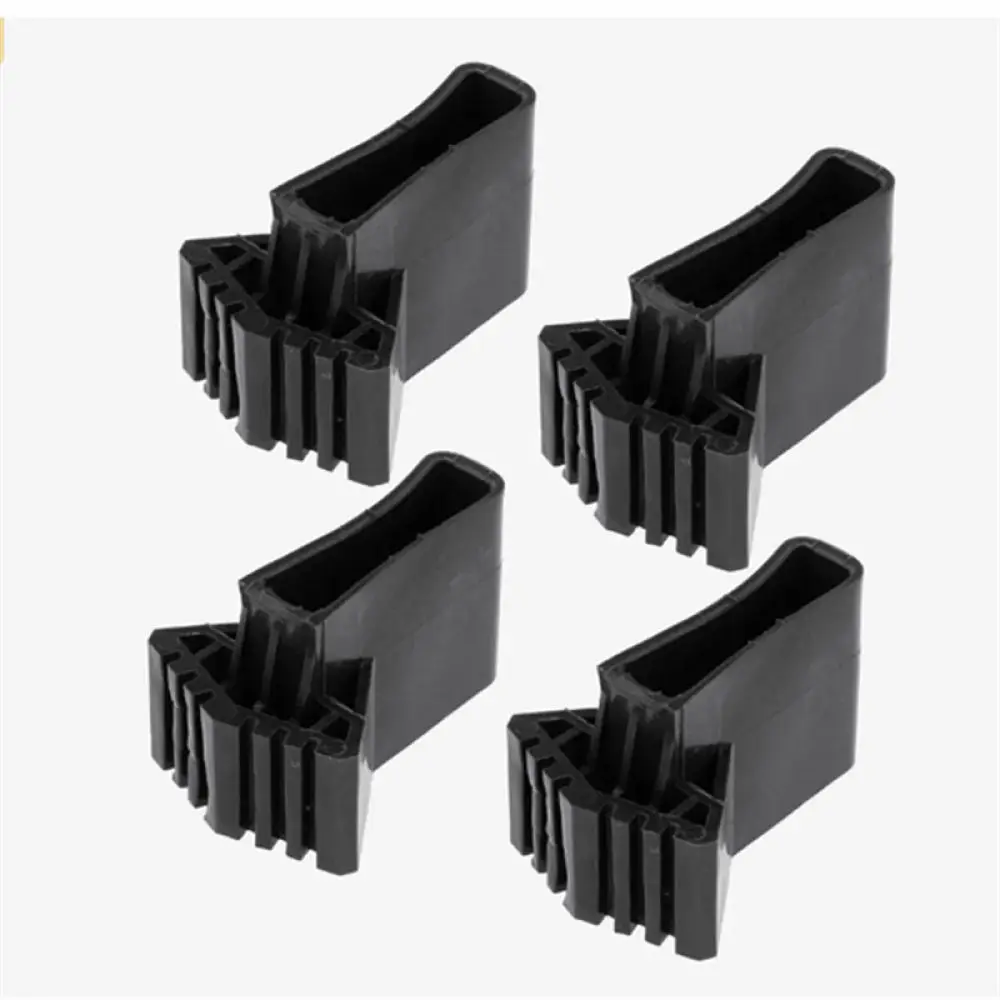 Durable Ladder Foot Mat For EN131 Multi Functional Stair Anti Skid Replacement Base Cover Black Plastic Tool Part