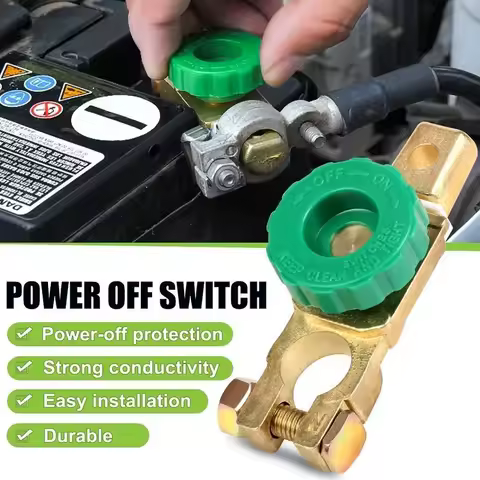 Side Post Car Battery Disconnect Switch Car Battery Terminal Knob type Quick Switch Battery Connector