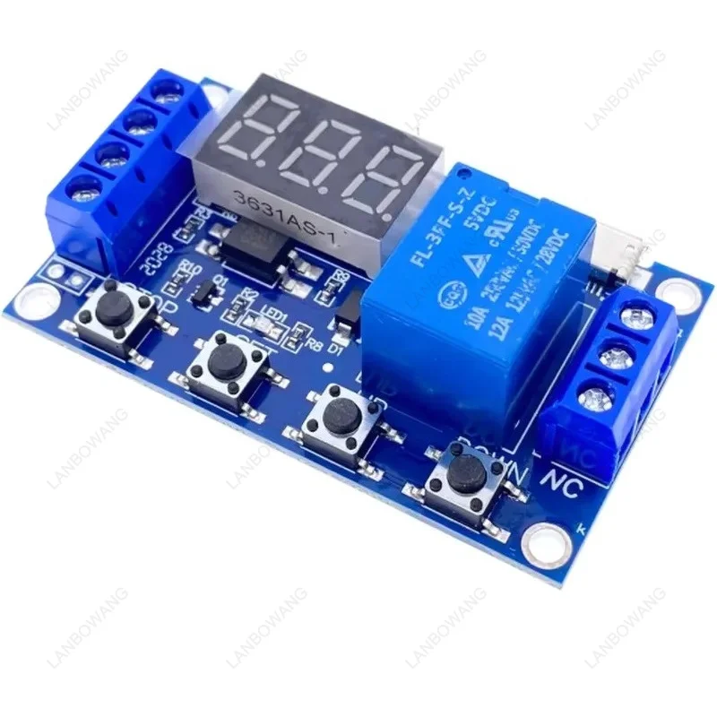 PCBA DC 12V 24V Timer Delay Switch Circuit Board Module For Tube Control Motor LED Light Electronic Assembly