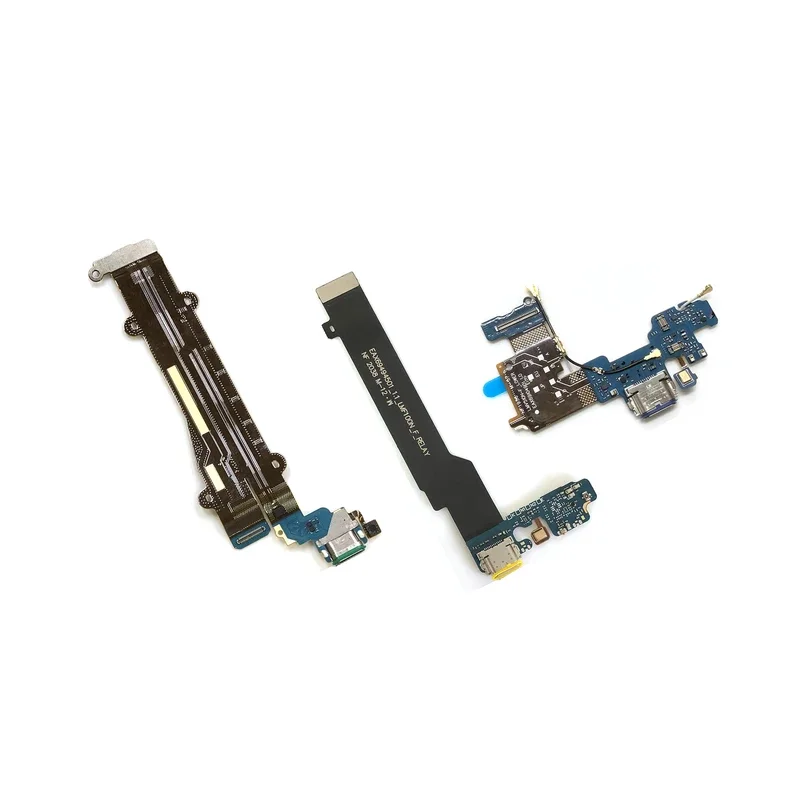 USB Charger Flex Cable For LG V40 V50 500N 450PM V50S V60 ThinQ Wing 5G LM-F100 ThinQ Korea Dock Connector Charging Board