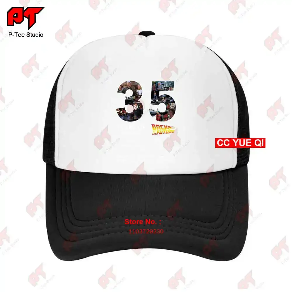 35 Years Anniversary Of Back To The Future Baseball Caps Truck Cap SROT