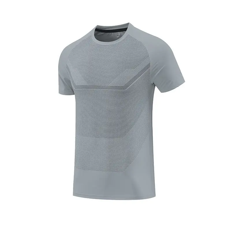 PRAYGER قمصان جديدة سريعة الجفاف تناسب الجسم للتنحيف الرجال قمصان ضغط في الهواء الطلق ملابس قابلة للتنفس #5