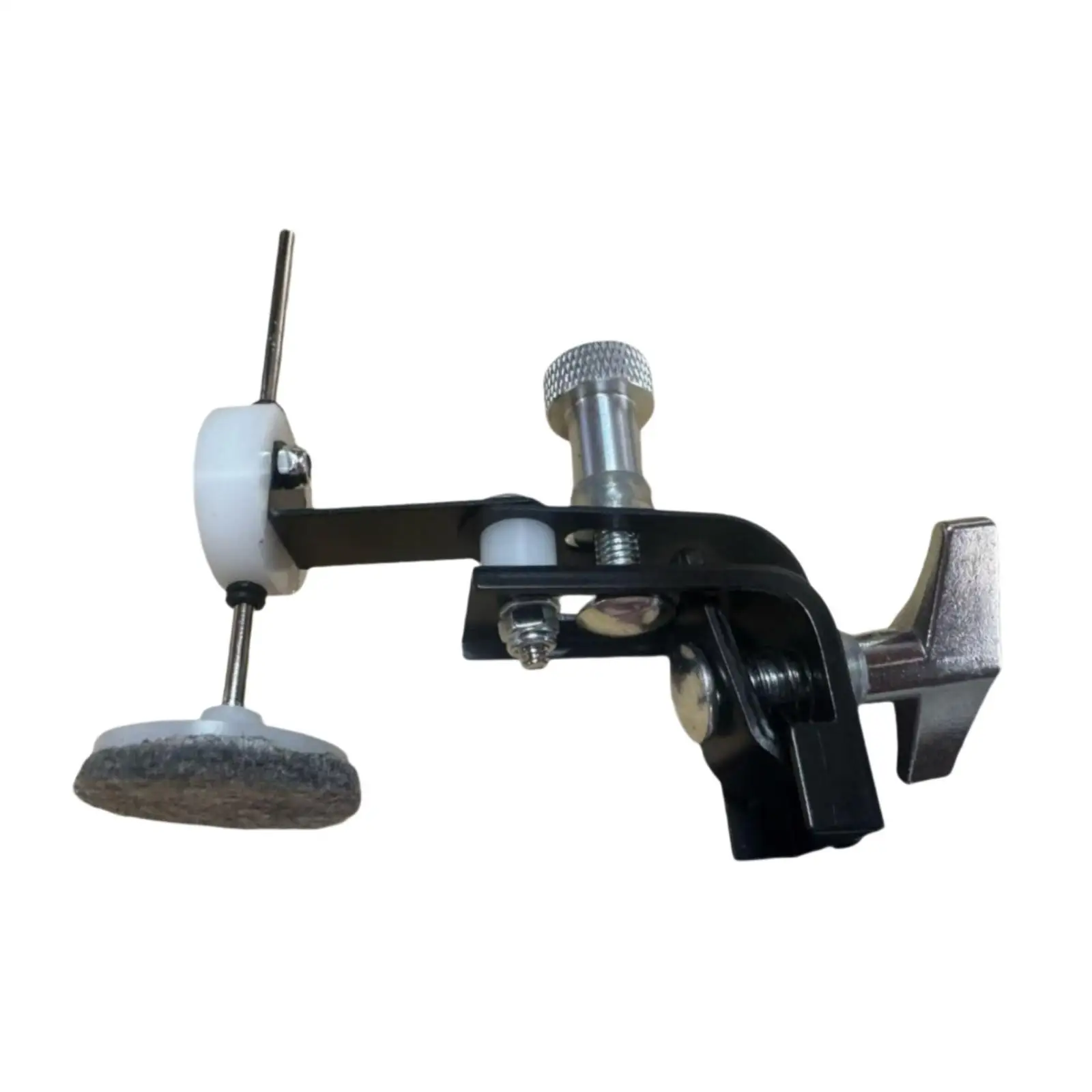 External Clamp-on Drum Dampener Felt Drum Mute Pad for Practice Percussion and Drum Kit Accessories