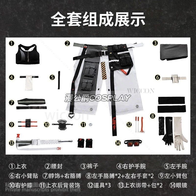 غريس هوارد تأثيري لعبة Zenless منطقة صفر تأثيري مثير الباروكات موحدة هالوين حفلة كرنفال لعب الأدوار الزي النساء الرجال كوس