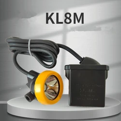 KL8M Waterproof Headlight Explosion-Proof Mining Lamp High-Quality Large Capacity Long Lighting Professional Lighting Fixture