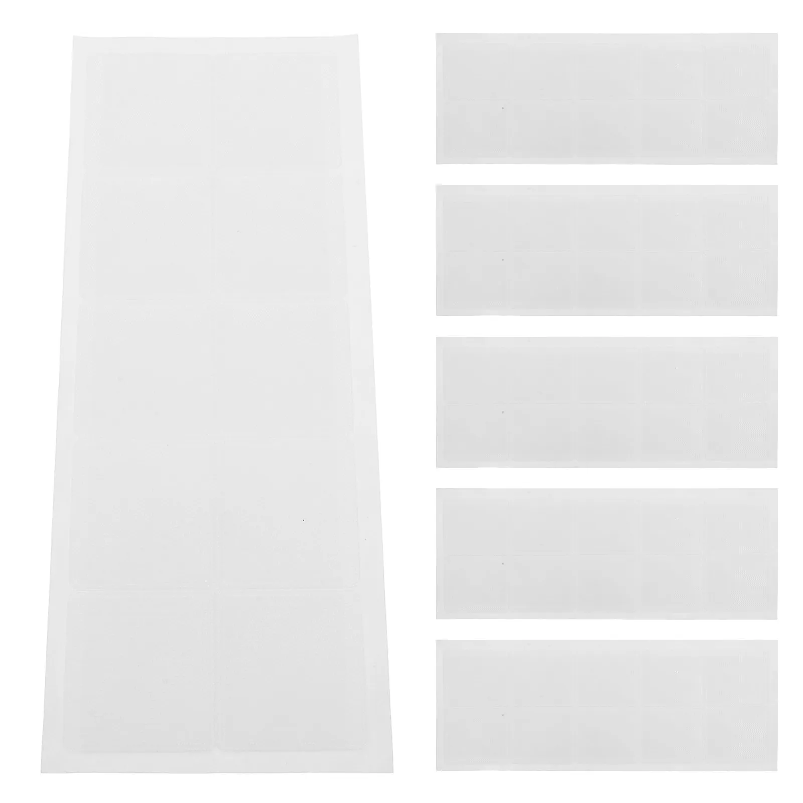 

100Pcs Soft PVC Invisible Necklace Display Pouches Self-Adhesive Jewelry Card Back Bags Clear Storage Sleeve for Selling
